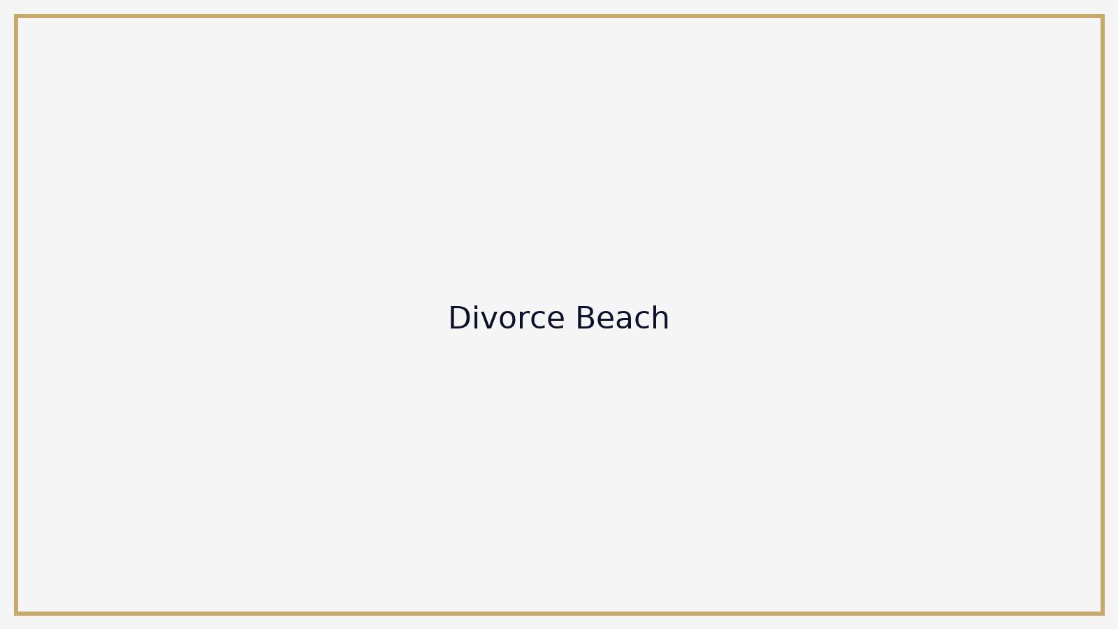 Divorce Beach