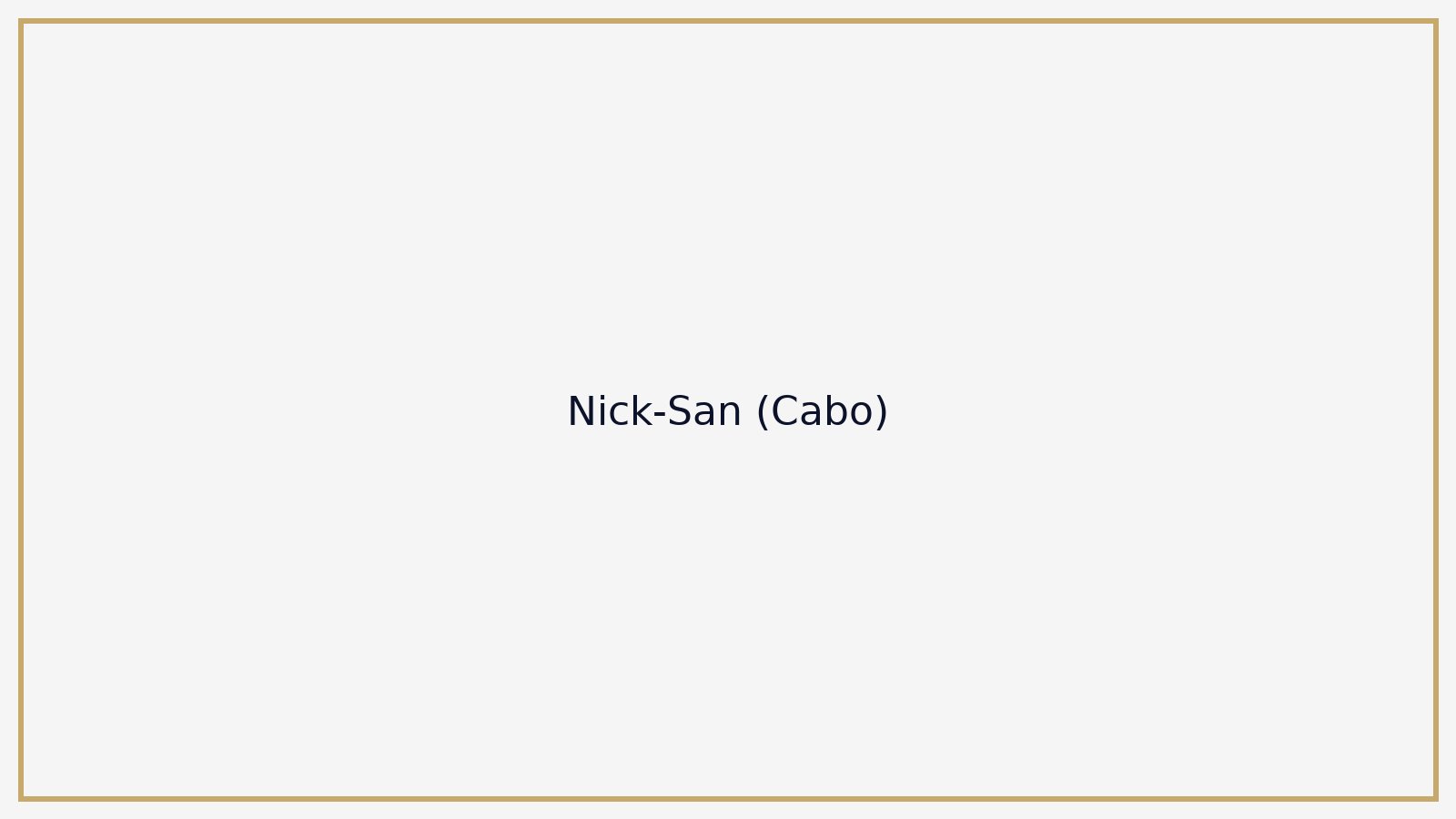 Nick‑San (Cabo)